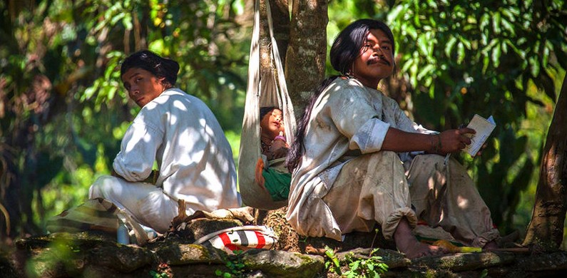 Kogi and Arsario Indians. Colombia 2014